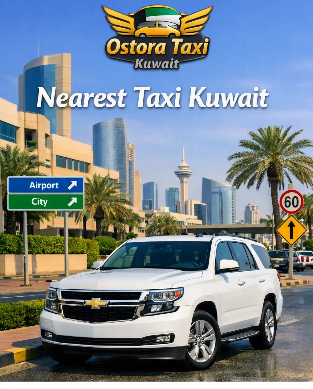 nearest taxi kuwait